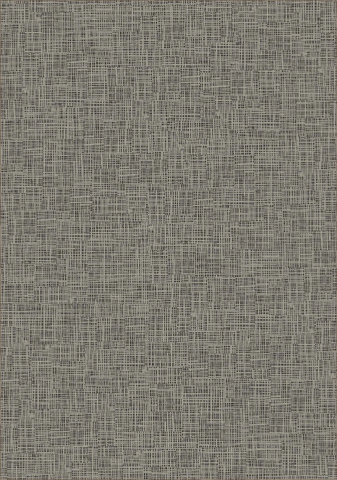 Milliken Gray Contemporary Lines Rows Area Rug Solid Perennial Favorite Asher - Image 1 of 1