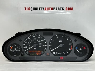 1996-1999 BMW E36 Instrument Cluster 318i 318is 323i 328i 328is 240k Mi *Read* - Image 1 of 4