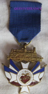 DEC5408 - MEDAILLE UNION CATHOLIQUE DES CHEMINOTS - Bild 1 von 2