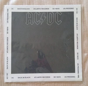 AC/DC  - Back In Black - Early USA Pressing 1980 - Picture 1 of 6
