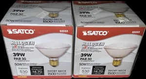 Satco Bulb S2233 eXcel 39W Par 30 530 Lms 1500 hrs. Short Neck Light 9° Narrow S - Picture 1 of 4