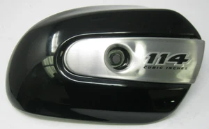 Harley-Davidson 18-23 Touring Black Air Cleaner Cover with 114 Badge 61300922 - Picture 1 of 7