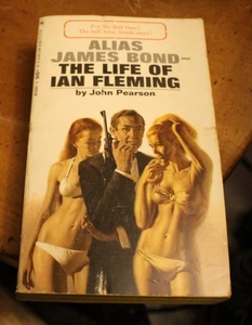 Alias James Bond: The Life of Ian Fleming ~ John Pearson ~ 1967 Bantam PB - Imagen 1 de 1