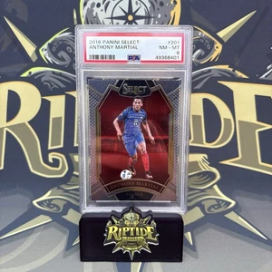 Anthony Martial Panini Select Fútbol 2016 Nivel de Campo #201 PSA 8 - Imagen 1 de 7
