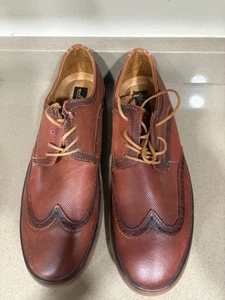 Arkbird Reddish Brown Leather Oxford Dress Shoes Size 10.5 - Picture 1 of 7