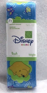 Wrights Disney Winnie The Pooh Blanket Binding Pooh Collection 2"x4 3/4 Yds 2002 - Picture 1 of 6