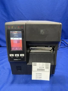 Impresora térmica de etiquetas Zebra ZT411 ZT41142-T01A000Z - Prueba impresa - Leer más abajo - Imagen 1 de 13