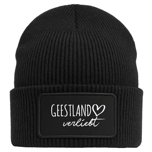 Beanie Geestland verliebt Geschenkidee Geestland Geschenk Präsent Mitbringsel So - Picture 1 of 16
