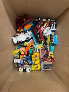 Job Lot of Used Vintage Toy Cars – Mixed Brands & Models – Ideal for Resellers - Picture 1 of 3