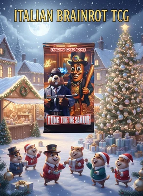US SELLER Italian STEAL BRAINROT (24 PACKS, 192 Cards)+ CHRISTMAS GIFT BONUS - Image 1 of 4