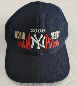 Vintage New York Yankees World Series 2000 Champions Hat Cap MLB - Picture 1 of 7