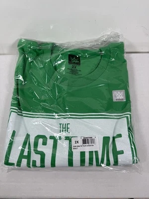 WWE John Cena Official 2XL Last Time Is Now Boston MA Farewell Tour T-Shirt New - Image 1 of 4