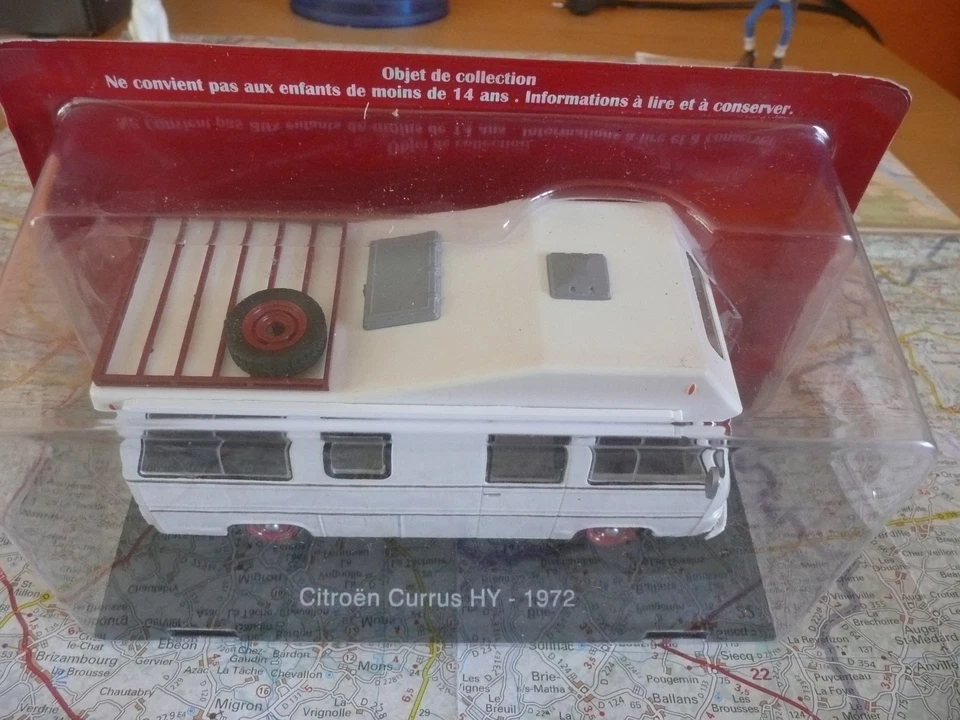 Citroen HY Currus 1972  IXO Camping-Car 1/43 en Blister - Photo 1/1