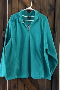 Lands’ End Polartec Women’s 1/4 Zip Long Sleeve Fleece Pullover Size 3X Plus NEW - Picture 1 of 7
