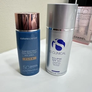 Is Clinical Eclipse SPF 50 + Colorescience Flex Tintado SPF 50 PAQUETE - Imagen 1 de 7
