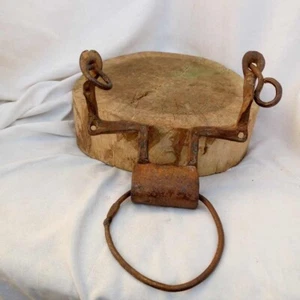 Antiker spanischer Ring Gebiss Pferd Vintage Sammlerstück selten Schmiedeeisen Handarbeit - Bild 1 von 14