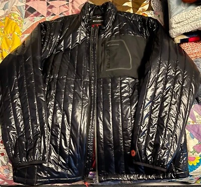 Columbia Omni Heat Men's XXL Star Wars Darth Vader Waterproof Convertible Jacket - Image 1 of 4