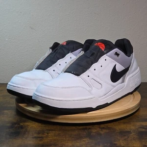 Zapatillas bajas Nike Full Force para hombre talla 14 blancas negras - Imagen 1 de 16