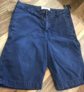 Abercrombie & Fitch shorts blue (kids 14 years) natural wear look - Picture 1 of 12