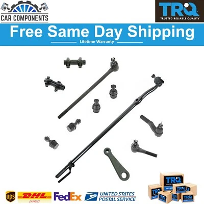 TRQ New Front Steering & Suspension Kit For 1982-1996 Ford Bronco F150 Truck - Image 1 of 4