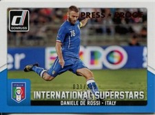 Donruss Soccer 2015 Bronze [299] Int. Superstars Chase Card #9 Daniele De Rossi