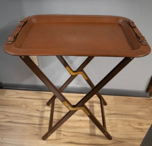 RALPH LAUREN HOME GAVIN VASSOIO SUPPORTO CON Ralph Lauren Hayden vassoio in pelle ottone - Foto 1 di 12