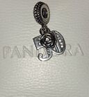 Authentic Pndora 50 Years of Love Silver Dangle Charm, Clear CZ 797264CZ