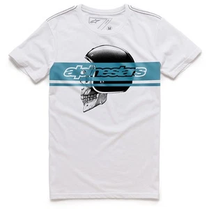 NEW WITH TAGS Alpinestars MIND Tee Shirt MEDIUM-2XLARGE WHITE LIMITED RELEASE - Picture 1 of 2