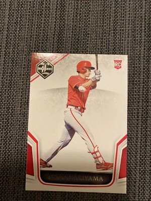 2020 Panini Limited Shogo Akiyama Rookie #1 Cincinnati Reds - Image 1 of 2
