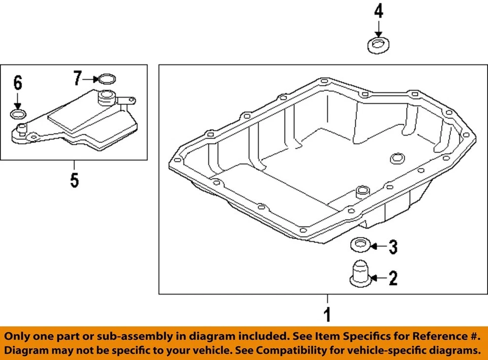 MAZDA OEM 03-25 2 детали коробки передач двигателя прокладка поддона трансмиссии 995641400 - Изображение 1 из 1