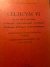 CELTICUM VI - Actes du Troisième Colloque International d'Etudes Gauloises, 1992