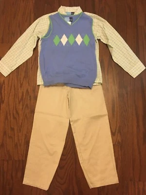Топ для мальчиков размер 7 с походным жилетом и брюками от Goodlad - Изображение 1 из 4