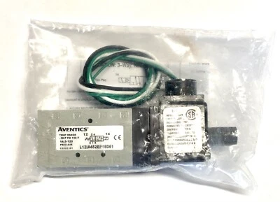 Aventics L12IA452BP18D61 NUMATICS L1 Series Line Mount Cylinder Ports PSIG-AIR - Image 1 of 4