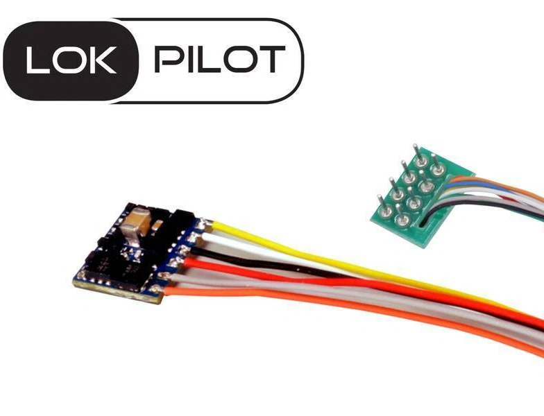 ESU 59820 ~ New 2025 ~ 8 Pin V5.0 ~ DCC Motor Decoder ~ LokPilot Micro - Image 1 of 1