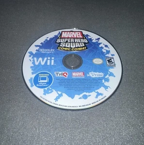 uDraw Marvel Super Hero Squad Comic Combat Nintendo Wii Disk Only G3 - Picture 1 of 1