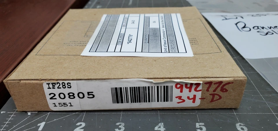 Banner Engineering IF28S, 20805 Single Fiber Cable 8ft/2.44m Length 32mm [D1B5] - Image 1 of 4