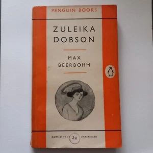 Zuleika Dobson By Max Beerbohm Vtg Orange Penguin Book 895 1954 Oxford Romance - Picture 1 of 6