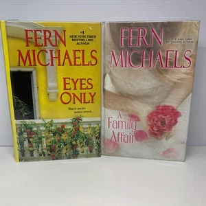 2x Fern Michaels Sisterhood Hardcover Books Bundle Lot Mystery, Thriller Romance - Picture 1 of 7