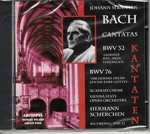 J S BACH - KANTATEN BWV 32 - BWV 76 - AKADEMIECHOR - LAND WIEN - SCHERCHEN - Bild 1 von 2