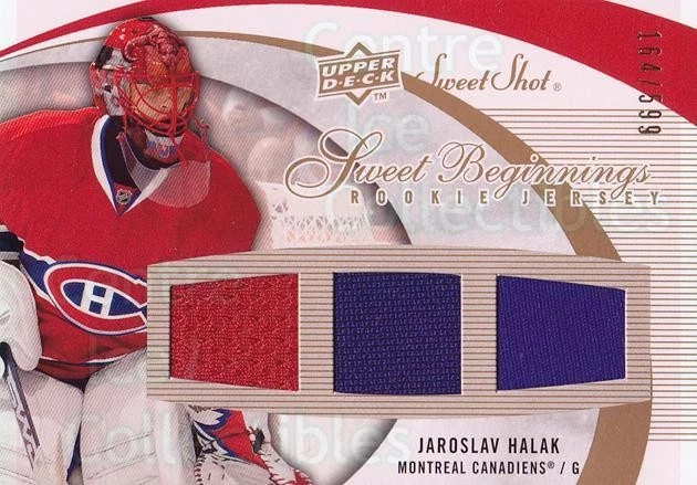 2007-08 Sweet Shot #141 Jaroslav Halak - Image 1 of 1