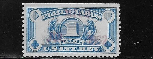 US Scott RF29, Revenue, Playing Cards, 1 Pack, Non Den, P11, Mint, OG, NH, F/VF - Image 1 of 1