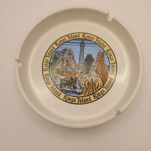 Vintage Kings Island Porzellan Aschenbecher - Bild 1 von 6