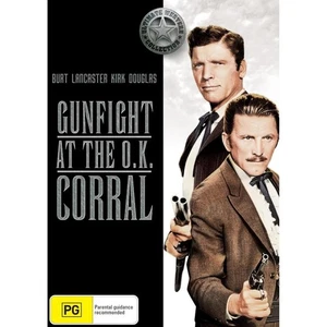 Gunfight at the OK Corral DVD | Burt Lancaster, Kirk Douglas | Region 4 - Picture 1 of 1