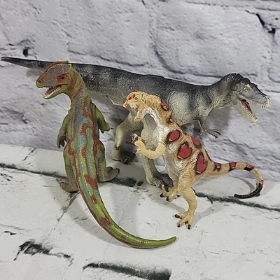 Safari Ltd Schleich Dinosaur Figures Lot Of 3 Realistic Detailed Jurassic - Image 1 of 4
