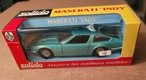 SOLIDO No. 185 vintage 1/43  Made in France MASERATI  "INDY" - Picture 1 of 4