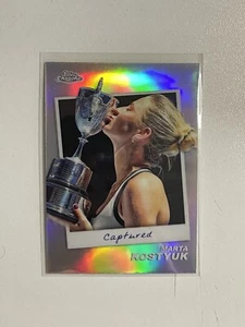 2024 Topps Chrome Tennis #CTD-MK Marta Kostyuk Captured Refractor - Picture 1 of 1