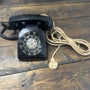 Vintage Bell System By Western Electric Rotary Phone With 4 Prong Cord Untested  - Picture 1 of 24