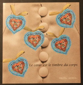 Blockbogen BF 33 - Valentinstag - LACROIX - FRANKREICH - 2001 - Neu ** - Bild 1 von 1