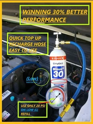 LOW PRICE GUARANTEED HYCHILL MINUS30 425g LEGAL TO USE AS/NZ 1677+ RECHARGE HOSE - image 1 of 4