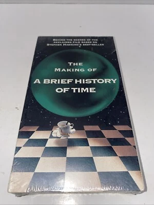 NEW MAKING OF A Brief history of time Stephen Hawking VHS 1993 TV Movie - Image 1 of 4